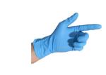 Hospitals Disposable Nitrile Gloves With Puncture Tear Abrasion Resistant