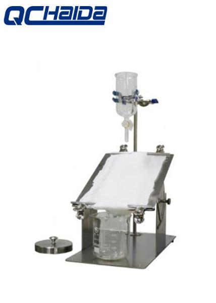 70° Angle Textile Testing Equipment Diaper Permeability Tester For Baby 80ml
