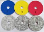 High Efficiency Diamond Polishing Pads , 4 Inch 3 Step Diamond Granite Polishing