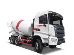 Left And Right Concrete Mixer Truck Heavy Duty , Cement Mixer Truck 10M3 Euro 3