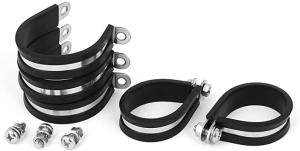 China Stainless steel loop clamps | Loop clamps | hose clamp with rubber with 304 stainless steel, 316 stainless steel factory