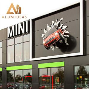 China Aluminum Composite Panel Signage factory