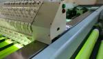 Steel Structure Single Transverse Horizontal Quilting Embroidery Machine AC220