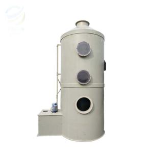 China Industrial Water Ammonia Deodorization Absorption Tower Scrubbers Column with 600kg Capacity factory