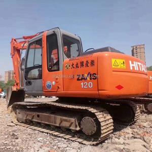 China Hitachi hot sale Second hand Crawler Excavator HITACHI 120 good condition Used digging machine for sale factory