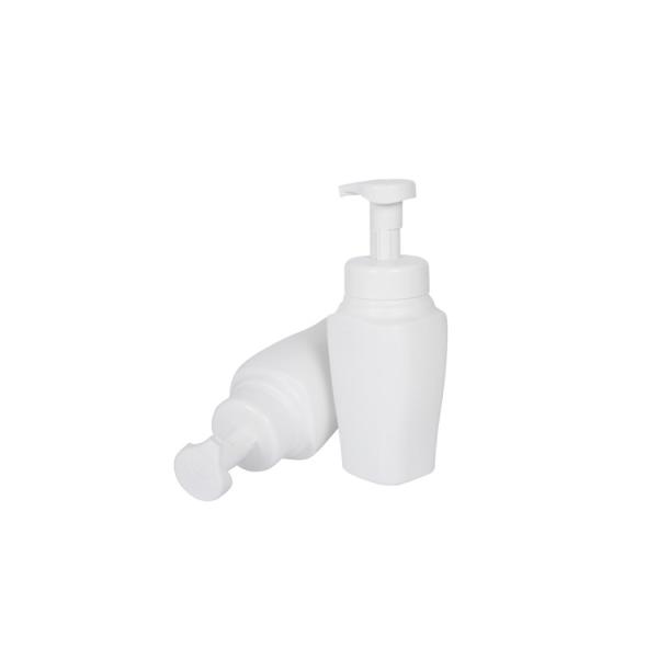 China 500ml HDPE Plastic Cosmetic Packaging Bottle With 3cc Output Foaming Hand Soap shampoo Pump Bottle UKF10 factory