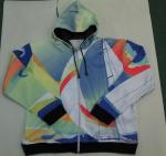 OEM Production Custom Sublimation Women's Body-shaper Zipper Hoodie