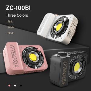 China Full rgb color cob pocket fill lights 60w phone app control led video light with gel mode 2700-7500k for photography factory