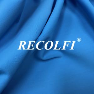 China Woven Stretch Twill Elastic Repreve Recycled Polyester Fibers With Soft Skin Feeling factory