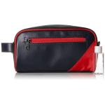Waterproof Men PU Leather Travel Shaving Kit Bag
