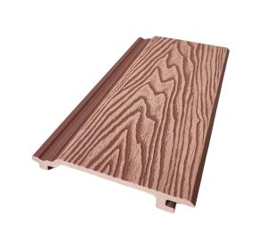 China Wpc Exterior Wall Cladding Weather Resistant 20*155 Hollow Wall Panel factory
