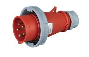 China PBT Plastic Housing Ip67 Plugs And Sockets , Safety Waterproof Connector Plug factory