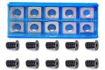 Carbide Inserts Woodturning With Round / Square Radius /Diamond Shape
