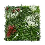 Plastic Uv Protected Artificial Greenery Hedge Wall For Decoration