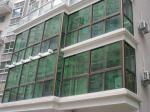 Grey Aluminum Sliding Glass Windows Powder Coated For Hotel Villa office