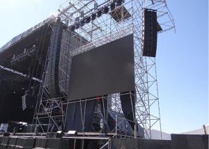 China P10 Full Color Outdoor Rental LED Display Curtain Video Wall 1/8 Dynamic Scanning factory