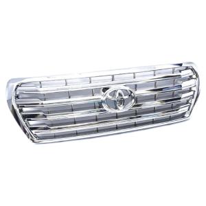 China 5310160270 For Toyota Land Model 100 FJ100 FZJ100 Bumper Grille 2009-2012 Models Front Sleek Black ABS factory