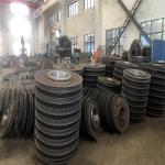 Large Heavy Equipment Cold Rolled Steel Cast Steel Pulley For Heavy Duty