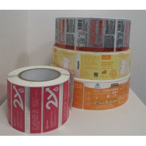 China Cosmetic Label Design Custom Roll Labels Bopp Polypropylene on sale