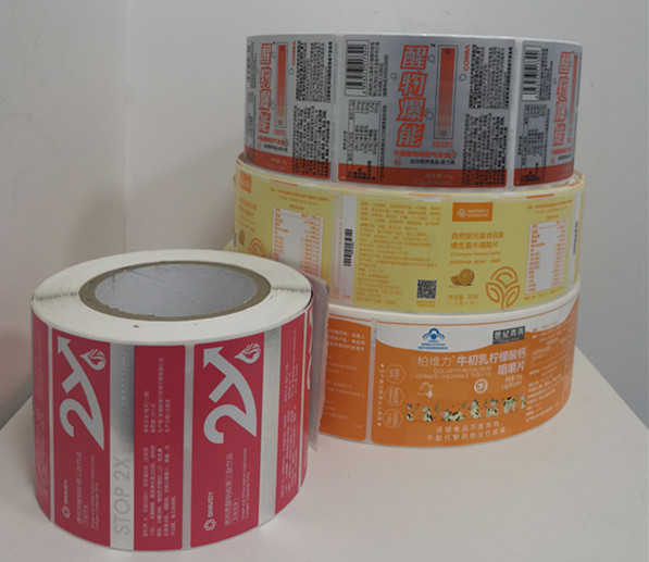 China Cosmetic Label Design Custom Roll Labels Bopp Polypropylene factory