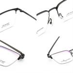 IP Plating Fashionable Full-rim Β Titanium Glasses Frame 66361