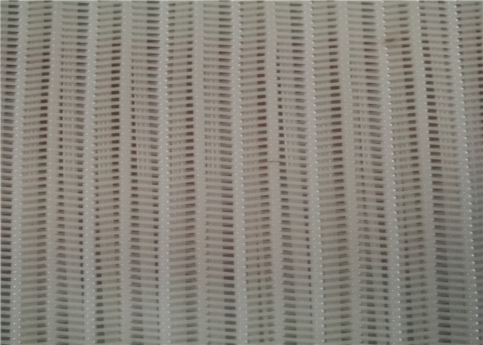 Cardboard Pulp Monofilament Polyester Mesh Conveyor Belt For Paper Mill