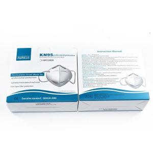 China Anti Fog KN95 Face Mask Dustproof Breathable BFE 95% 4PLY Mouth Muffle Cover factory