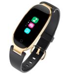 ROHS 0.96 Inch Womens Fitness Smartwatch TFT Smart Bracelet Heart Rate Blood