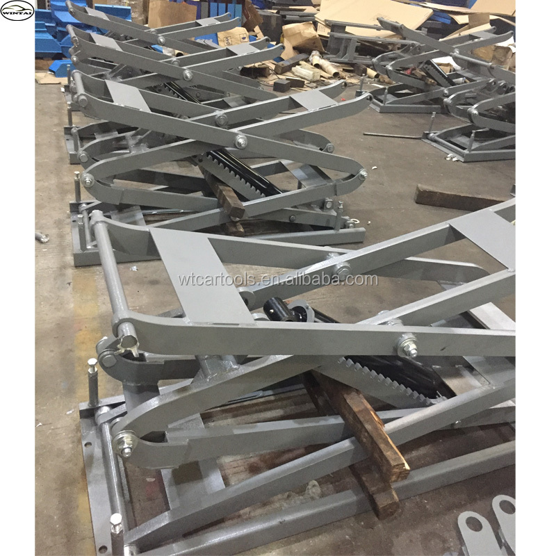 Hydraulic Car Ramp with 2.2KW Motor Power and 480mm Secondary Jack Lifting Height
