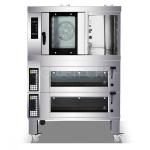 Pizza Mini Industrial Gas Oven 2.5kw 450*66*168cm For Restaurant