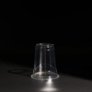 China High Quality Disposable PET Cups With Dome And Flat Lids For BOBA Tea factory