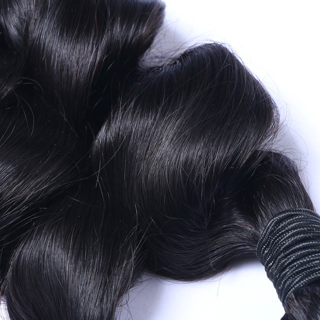 100% Unprocessed Raw Indonesian Bundles Cuticle Aligned Human Hair Loose Wave