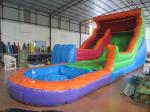 Big Commercial Inflatable Wat With Pool 6-10 Children Capacity