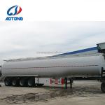 54000 Liters Fuel Tanker Trailer with Multi Compartments and 3 Axles in Ghana at