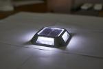 Square Bright Solar Powered Dock Light 1.2V Outdoor Marine Deck Driveway 1200MAH