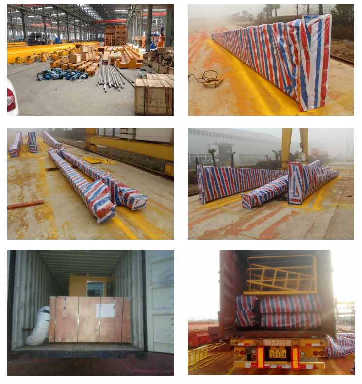 A3-A5 Single Beam Gantry Crane Single Or Dual Speed Motor Frequency Conversion Motor