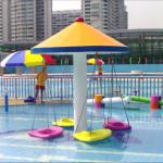 Aqua Park Equipment, Water Game Family Recreation Raining Mushroom Water