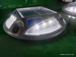 Aluminum Solar Powered LED Dock Lights Wireless Road Marker For Step Sidewalk