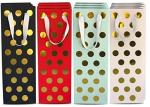 Reusable Circle Dot Wine Bottle Gift Bags