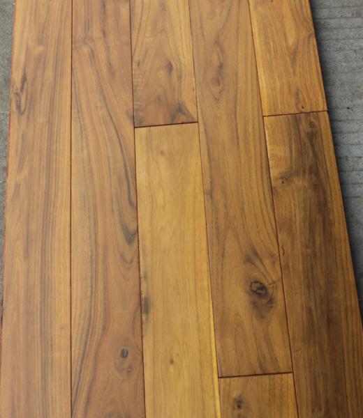 Chinese Teak Solid wood Flooring; Asian Teak hardwood floors, Black Locust