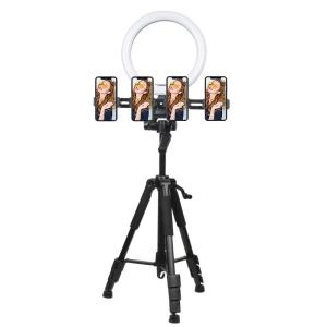 China Q111 530mm Tabletop Mini Tripod For Iphone 360 Degree Panorama Shooting factory