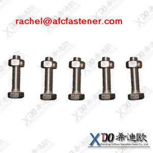 China 904L cap head bolts din1.4539 uranus B6 uns n08904 factory