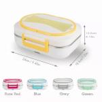Leakproof Electric Lunch Box With 304 Stainless Steel 1L Capacity Electric