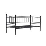 Twin Steel Metal Daybed Frame Slats Platform 0.6-1.5mm Thick Steel Pipe