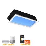 110V 220V 30x60cm Sky Light Panel , 50W 7800K Skylights For Room LED