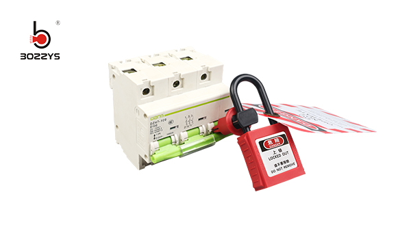 Pin out Wide Electric Lockout device Safety Industrial Circuit Breaker Lockout