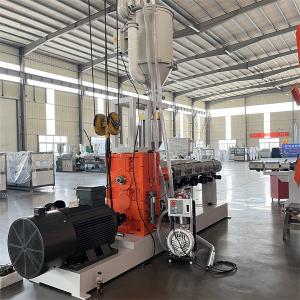 China PE Tube Making Machine 90kw Plastic Drainage Pipe Extrusion Line factory