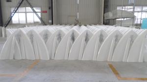 China Standard Size FRP Auto Parts FRP Wheel Cowling ODM OEM Customized Color factory