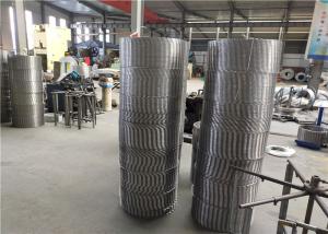 China Concertina Cross Razor Barbed Wire BTO-22 CBT-65 10kg / Roll Packing factory