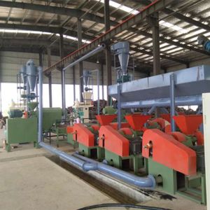 100 Mesh Crumb Rubber Grinder Machine Tire Recycling Production Line